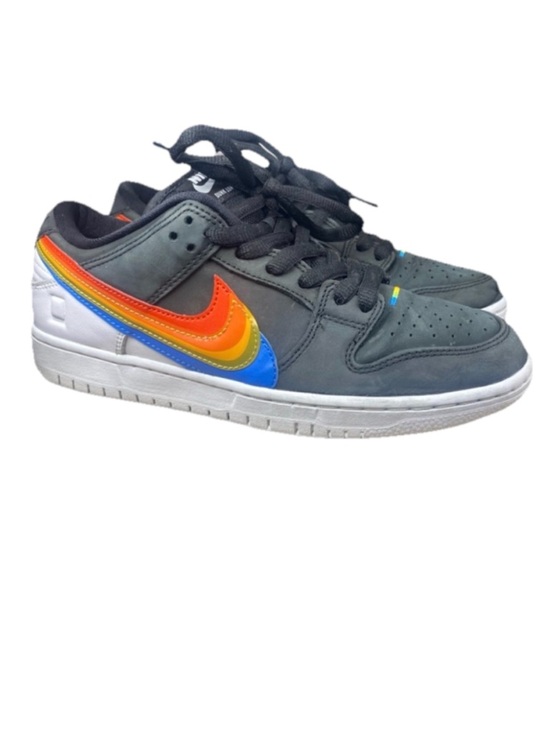 Nike Other - Nike SB Dunk Low Polaroid 8 Black Rainbow Swoosh 7 Sets Laces DH7722-001